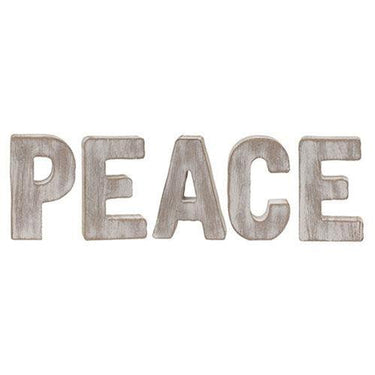 5 Set Peace Cutout Letters - The Fox Decor